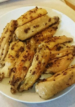 鶏手羽中のハニーマスタード-レシピのメイン写真