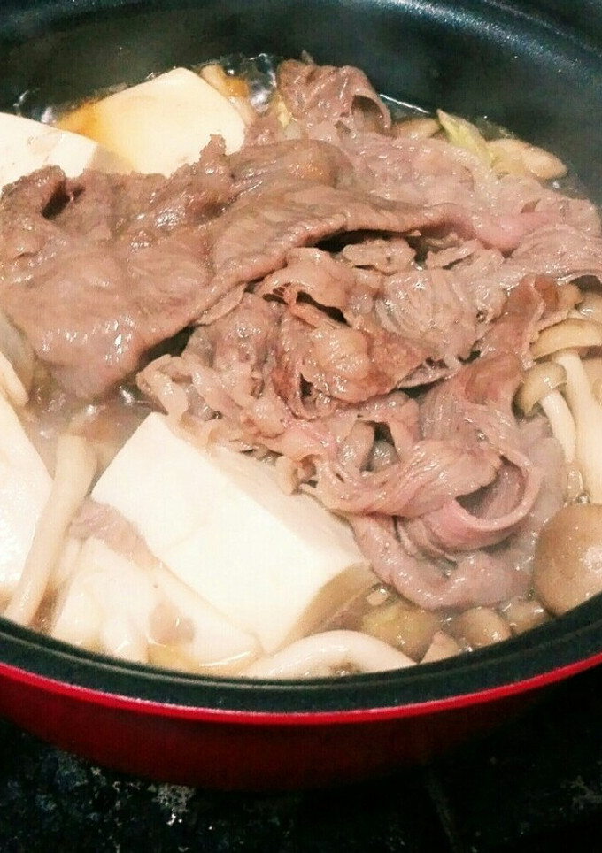 絶品！簡単！蒸しすき焼き！-レシピのメイン写真