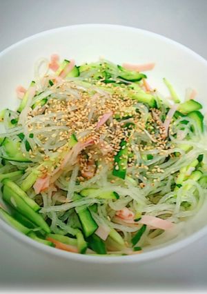 ヘルシーで簡単☆春雨サラダ-レシピのメイン写真