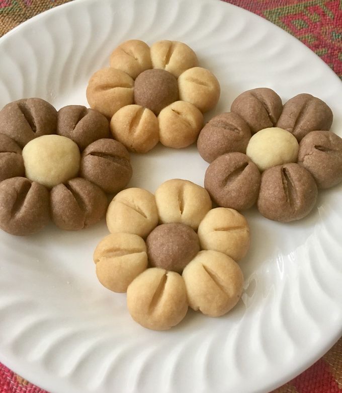 花の形のクッキー（簡単）☆トルコ by クックYS50 【クックパッド