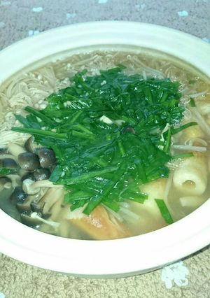 あっさり!野菜たっぷり鍋!-レシピのメイン写真