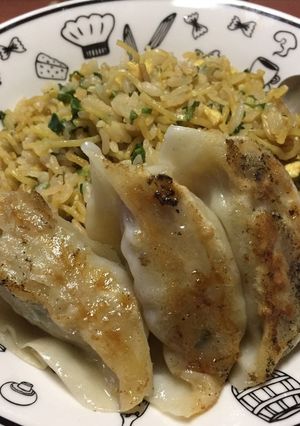 簡単お家ランチに卵とネギのそばめし-レシピのメイン写真