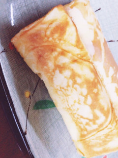 卵焼き風ホットケーキ-レシピのメイン写真