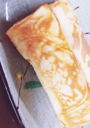 卵焼き風ホットケーキ-レシピのメイン写真