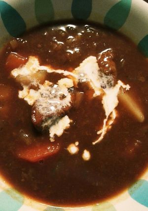 働く主婦の身方炊飯器でビーフシチュー-レシピのメイン写真