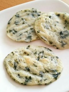 手づかみ食べ*豆腐と青菜のおやき-レシピのメイン写真