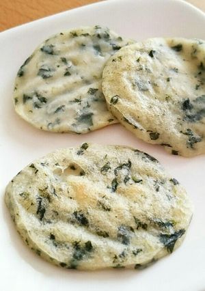 手づかみ食べ＊豆腐と青菜のおやき-レシピのメイン写真