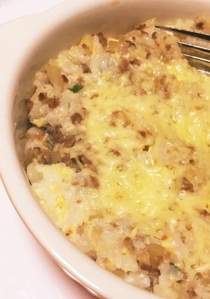 節約飯♪ 余った雑炊を和風リゾットへ♪-レシピのメイン写真