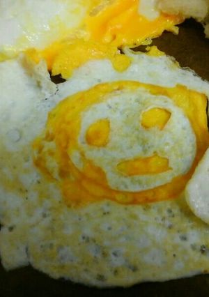 イラスト目玉焼き-レシピのメイン写真