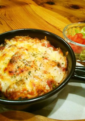 焼売とブロッコリーのラザニア風-レシピのメイン写真