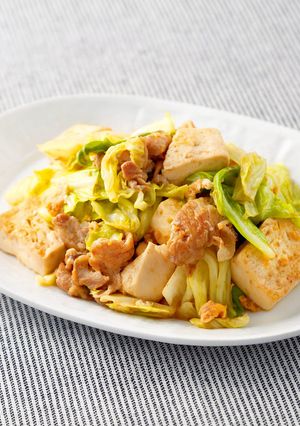 春キャベツたっぷりのチャンプルー-レシピのメイン写真