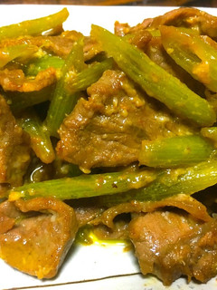 春のおかず☆ふきと牛肉の塩麹炒め-レシピのメイン写真