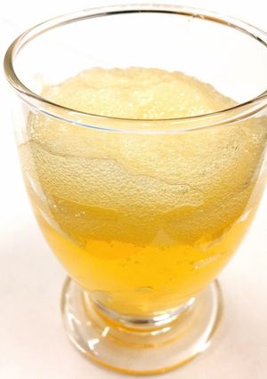 ビールゼリーレモン風味☆嚥下食にも-レシピのメイン写真