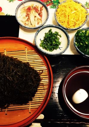 ツルツルもずくそうめん-レシピのメイン写真
