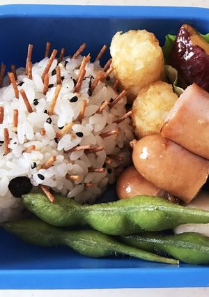 簡単キャラ弁 ハリネズミ-レシピのメイン写真