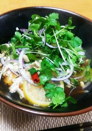 パクチー愛好家に捧ぐ～越南風香菜拉麺♡-レシピのメイン写真