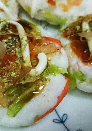 お好み焼きはんぺん-レシピのメイン写真