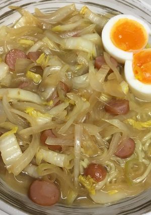 野菜たっぷり塩ラーメン-レシピのメイン写真