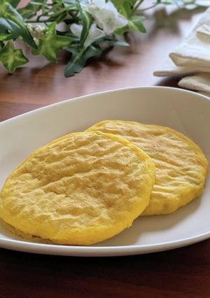 【手づかみ食べ】南瓜の米粉パンケーキ-レシピのメイン写真