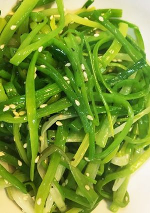 島らっきょうの茎・ナムル風-レシピのメイン写真