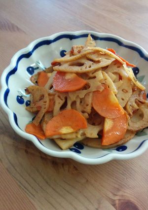 蓮根の金平❤-レシピのメイン写真
