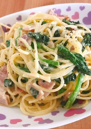 簡単お家でカルボナーラ-レシピのメイン写真