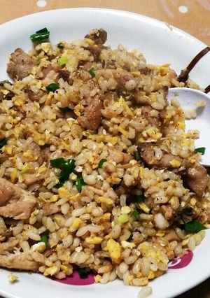 卵焼きと残り物で作るお手軽チャーハン-レシピのメイン写真