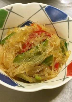栄養士献立　麻婆春雨-レシピのメイン写真