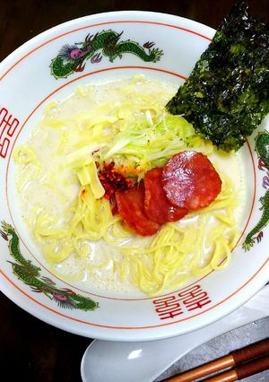 まろやか豆乳豚骨ラーメン-レシピのメイン写真