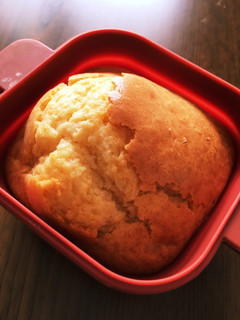 カステラ風パウンドケーキ☆食べきりサイズ-レシピのメイン写真