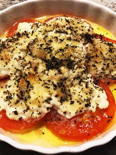 簡単前菜☆トマトとチーズのパン粉焼き-レシピのメイン写真