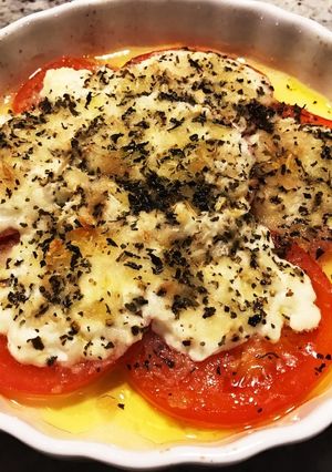 簡単前菜☆トマトとチーズのパン粉焼き-レシピのメイン写真