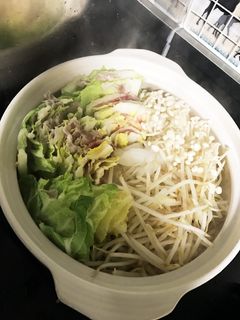 白菜と豚バラの鍋-レシピのメイン写真