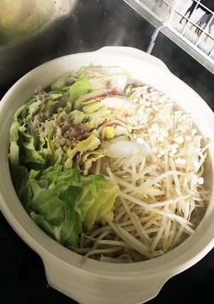 白菜と豚バラの鍋-レシピのメイン写真
