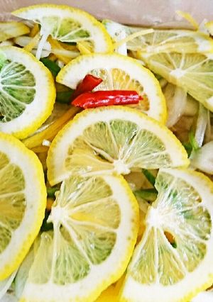 塩さばのレモンたっぷり南蛮漬け-レシピのメイン写真