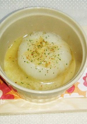レンジで☆あまぁい新玉ねぎ-レシピのメイン写真