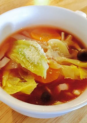 具沢山!簡単!食べる洋風スープ-レシピのメイン写真