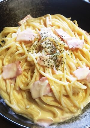 簡単!!ヨーグルトでカルボナーラ風-レシピのメイン写真