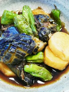 なす長芋ししとうの煮浸し-レシピのメイン写真