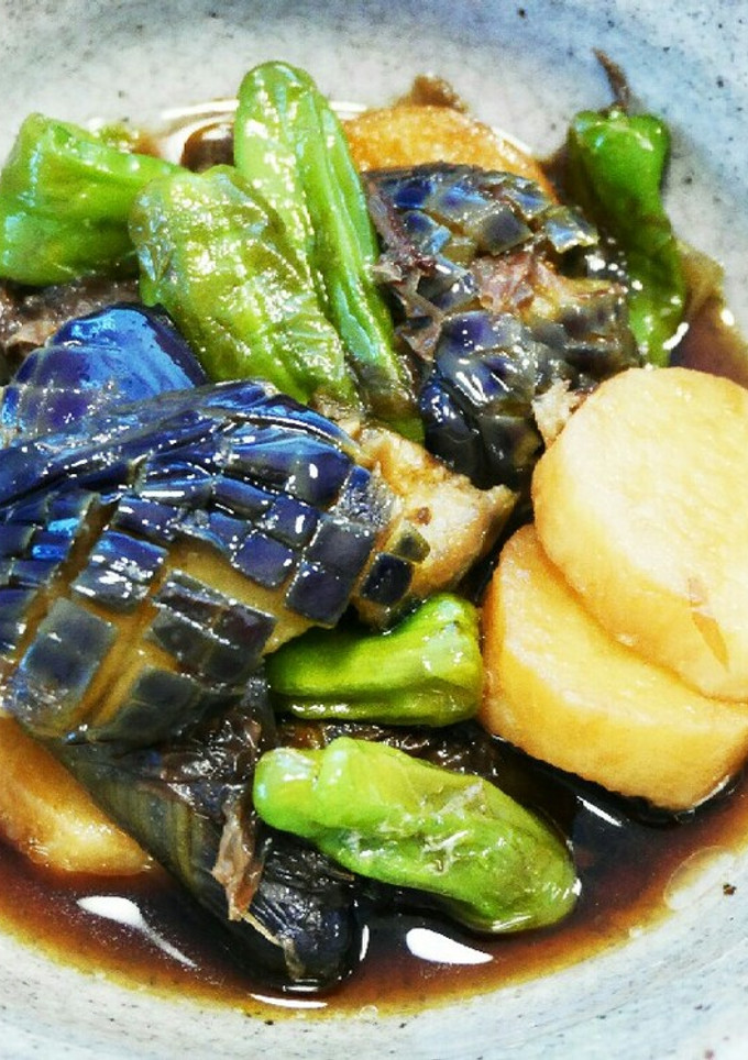 なす長芋ししとうの煮浸し-レシピのメイン写真