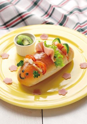 ♯あおむしサンド-レシピのメイン写真