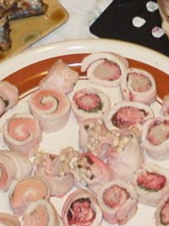 【レンジ】ささ身えのき梅肉-レシピのメイン写真
