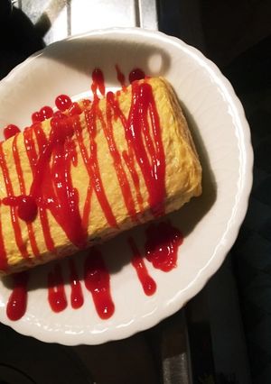卵焼きみたいな、オムライス！？-レシピのメイン写真
