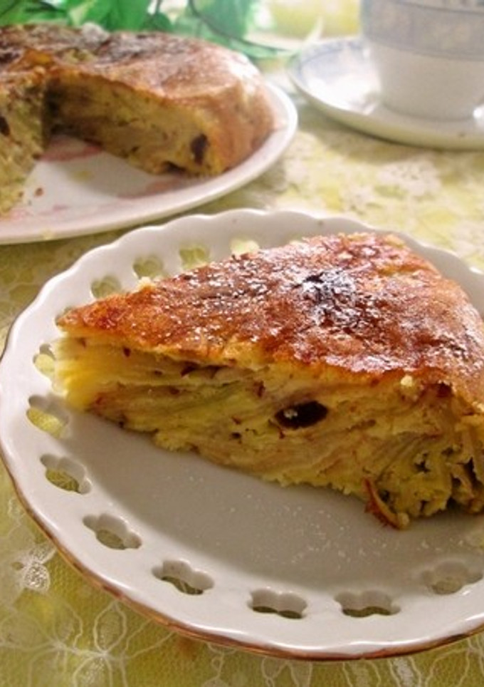 炊飯器で♡さつま芋とりんごのケーキ-レシピのメイン写真