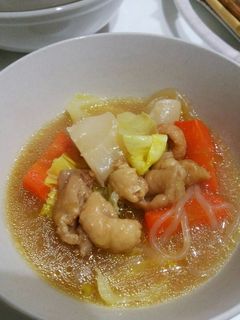 鶏皮の味噌煮-レシピのメイン写真