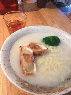 シンプルに餃子ラーメン!-レシピのメイン写真
