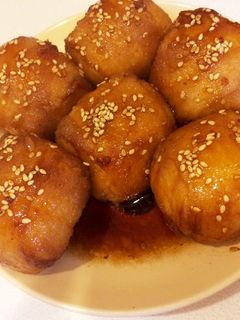 肉巻きおにぎり 簡単 焼肉のタレ-レシピのメイン写真