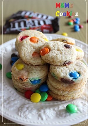 m&m's クッキー(マーブル)-レシピのメイン写真