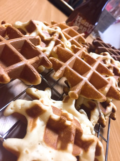 HMでサクサクワッフル-レシピのメイン写真