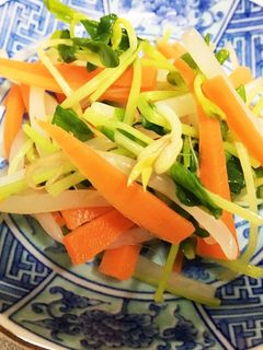 豆苗 にんじん もやしのおひたし-レシピのメイン写真